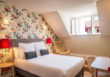 Hôtel Edouard VII à Biarritz, chambre standart pour 2 personnes